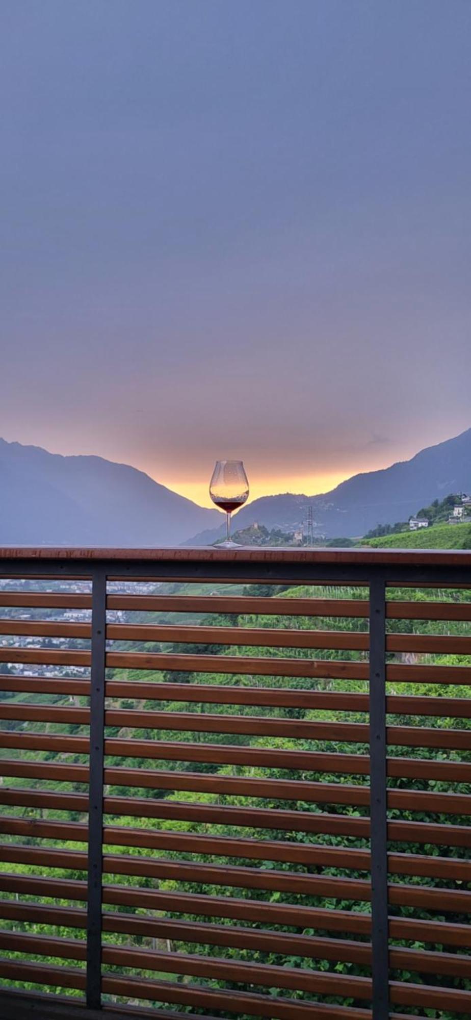 Wine Hotel Retici Balzi Poggiridenti エクステリア 写真